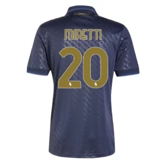 Kopen Juventus Fabio Miretti #20 Derde Shirt 2024-2025 Korte Mouw