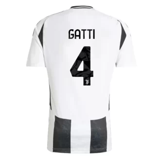 Kopen Juventus Federico Gatti #4 Thuisshirt 2024-2025 Korte Mouw