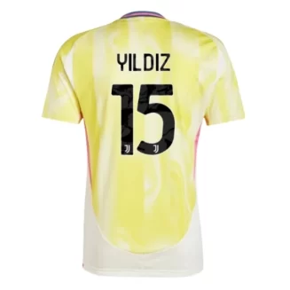 Kopen Juventus Kenan Yildiz #15 Uitshirt 2024-2025 Korte Mouw