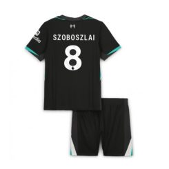 Kopen Kids Liverpool Dominik Szoboszlai #8 Uitshirt 2024-2025 Korte Mouw (+ Korte broeken)