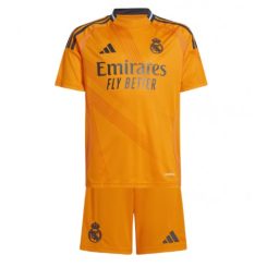 Kopen Kids Real Madrid Kylian Mbappe #9 Uitshirt 2024-2025 Korte Mouw (+ Korte broeken)-1