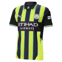 Kopen Manchester City Erling Haaland #9 Uitshirt 2024-2025 Korte Mouw-1