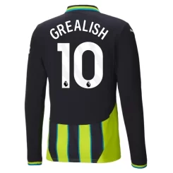 Kopen Manchester City Jack Grealish #10 Uitshirt 2024-2025 Lange Mouwen