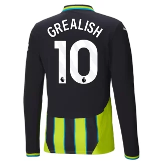 Kopen Manchester City Jack Grealish #10 Uitshirt 2024-2025 Lange Mouwen