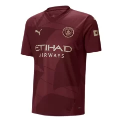 Kopen Manchester City Jeremy Doku #11 Derde Shirt 2024-2025 Korte Mouw-1