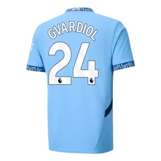 Kopen Manchester City Joško Gvardiol #24 Thuisshirt 2024-2025 Korte Mouw