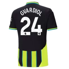 Kopen Manchester City Joško Gvardiol #24 Uitshirt 2024-2025 Korte Mouw