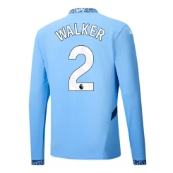 Kopen Manchester City Kyle Walker #2 Thuisshirt 2024-2025 Lange Mouwen