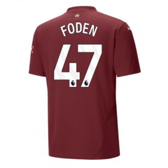 Kopen Manchester City Phil Foden #47 Derde Shirt 2024-2025 Korte Mouw