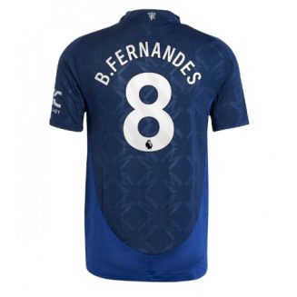 Kopen Manchester United Bruno Fernandes #8 Uitshirt 2024-2025 Korte Mouw