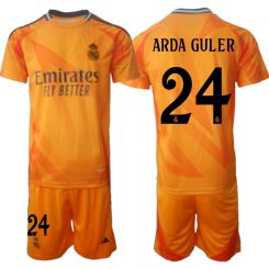 Kopen Real Madrid Arda Guler #24 Uitshirt 2024-2025 Korte Mouw (+ Korte broeken)