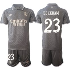 Kopen Real Madrid David Beckham #23 Derde Shirt 2024-2025 Korte Mouw (+ Korte broeken)