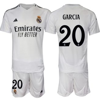 Kopen Real Madrid Fran García #20 Thuisshirt 2024-2025 Korte Mouw (+ Korte broeken)