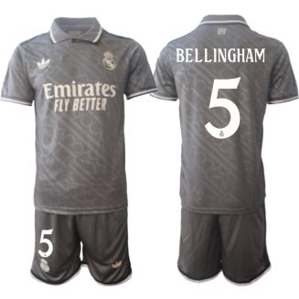 Kopen Real Madrid Jude Bellingham #5 Derde Shirt 2024-2025 Korte Mouw (+ Korte broeken)