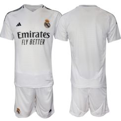 Kopen Real Madrid Thuisshirt 2024-2025 Korte Mouw (+ Korte broeken)