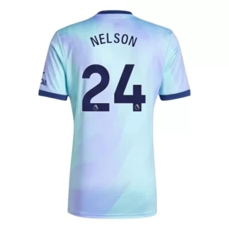 Arsenal Reiss Nelson #24 Derde Shirt 2024-2025 korte mouw voordelig online kopen