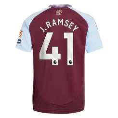 Aston Villa Jacob Ramsey #41 Thuisshirt 2024-2025 korte mouw voordelig online kopen