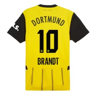 BVB Borussia Dortmund Julian Brandt #10 Thuisshirt 2024-2025 korte mouw voordelig online kopen