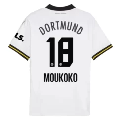 BVB Borussia Dortmund Youssoufa Moukoko #18 Derde Shirt 2024-2025 korte mouw voordelig online kopen