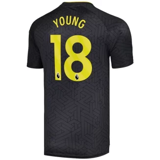 Everton Ashley Young #18 Uitshirt 2024-2025 korte mouw voordelig online kopen