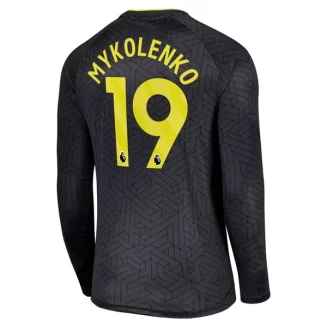 Everton Vitaliy Mykolenko #19 Uitshirt 2024-2025 lange mouwen voordelig online kopen