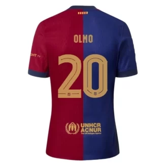 FC Barcelona Dani Olmo #20 Thuisshirt 2024-2025 korte mouw voordelig online kopen