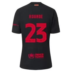 FC Barcelona Jules Kounde #23 Uitshirt 2024-2025 korte mouw voordelig online kopen