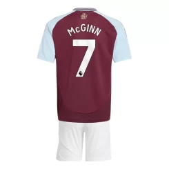 Kids Aston Villa John McGinn #7 Thuisshirt 2024-2025 Korte Mouw (+ Korte broeken) voordelig online kopen