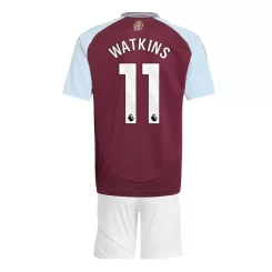 Kids Aston Villa Ollie Watkins #11 Thuisshirt 2024-2025 Korte Mouw (+ Korte broeken) voordelig online kopen