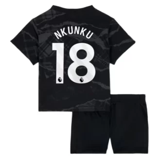 Kids Chelsea Christopher Nkunku #18 Derde Shirt 2024-2025 Korte Mouw (+ Korte broeken) voordelig online kopen