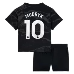 Kids Chelsea Mykhaylo Mudryk #10 Derde Shirt 2024-2025 Korte Mouw (+ Korte broeken) voordelig online kopen