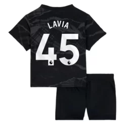 Kids Chelsea Roméo Lavia #45 Derde Shirt 2024-2025 Korte Mouw (+ Korte broeken) voordelig online kopen