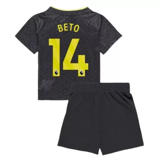 Kids Everton Beto #14 Uitshirt 2024-2025 Korte Mouw (+ Korte broeken) voordelig online kopen