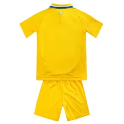 Kopen Kids Leeds United Uitshirt 2024-2025 Korte Mouw (+ Korte broeken)-1