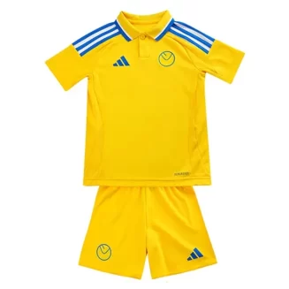 Kopen Kids Leeds United Uitshirt 2024-2025 Korte Mouw (+ Korte broeken)