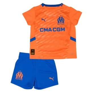 Kopen Kids Olympique De Marseille Derde Shirt 2024-2025 Korte Mouw (+ Korte broeken)