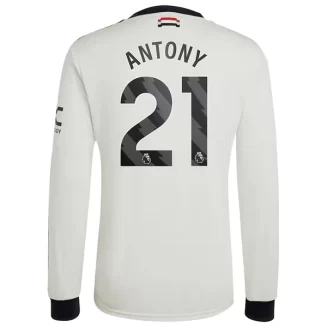 Kopen Manchester United Antony #21 Derde Shirt 2024-2025 Lange Mouwen