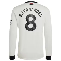 Kopen Manchester United Bruno Fernandes #8 Derde Shirt 2024-2025 Lange Mouwen