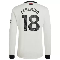 Kopen Manchester United Casemiro #18 Derde Shirt 2024-2025 Lange Mouwen