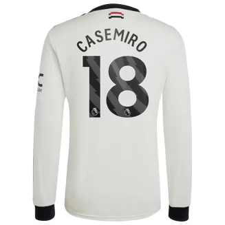 Kopen Manchester United Casemiro #18 Derde Shirt 2024-2025 Lange Mouwen