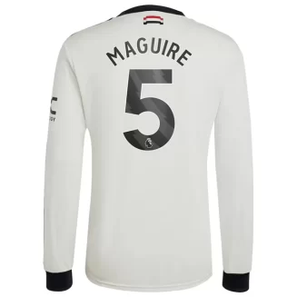 Kopen Manchester United Harry Maguire #5 Derde Shirt 2024-2025 Lange Mouwen