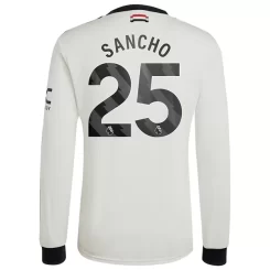 Kopen Manchester United Jadon Sancho #25 Derde Shirt 2024-2025 Lange Mouwen