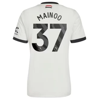 Kopen Manchester United Kobbie Mainoo #37 Derde Shirt 2024-2025 Korte Mouw