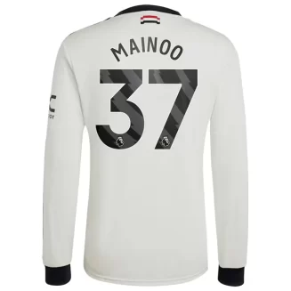 Kopen Manchester United Kobbie Mainoo #37 Derde Shirt 2024-2025 Lange Mouwen