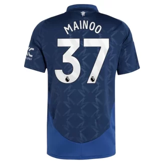 Kopen Manchester United Kobbie Mainoo #37 Uitshirt 2024-2025 Korte Mouw