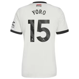 Kopen Manchester United Leny Yoro #15 Derde Shirt 2024-2025 Korte Mouw