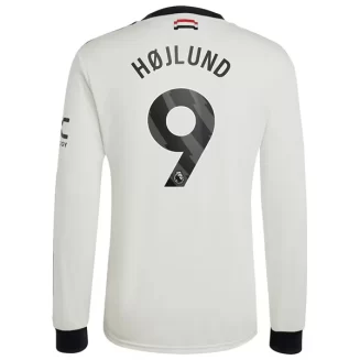 Kopen Manchester United Rasmus Højlund #9 Derde Shirt 2024-2025 Lange Mouwen