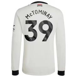 Kopen Manchester United Scott McTominay #39 Derde Shirt 2024-2025 Lange Mouwen