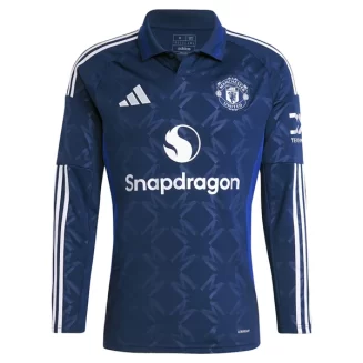 Kopen Manchester United Uitshirt 2024-2025 Lange Mouwen