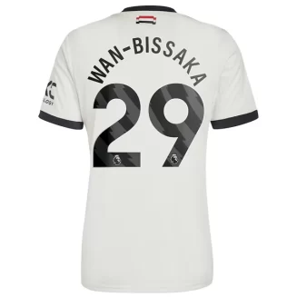 Kopen Manchester United Wan-Bissaka #29 Derde Shirt 2024-2025 Korte Mouw